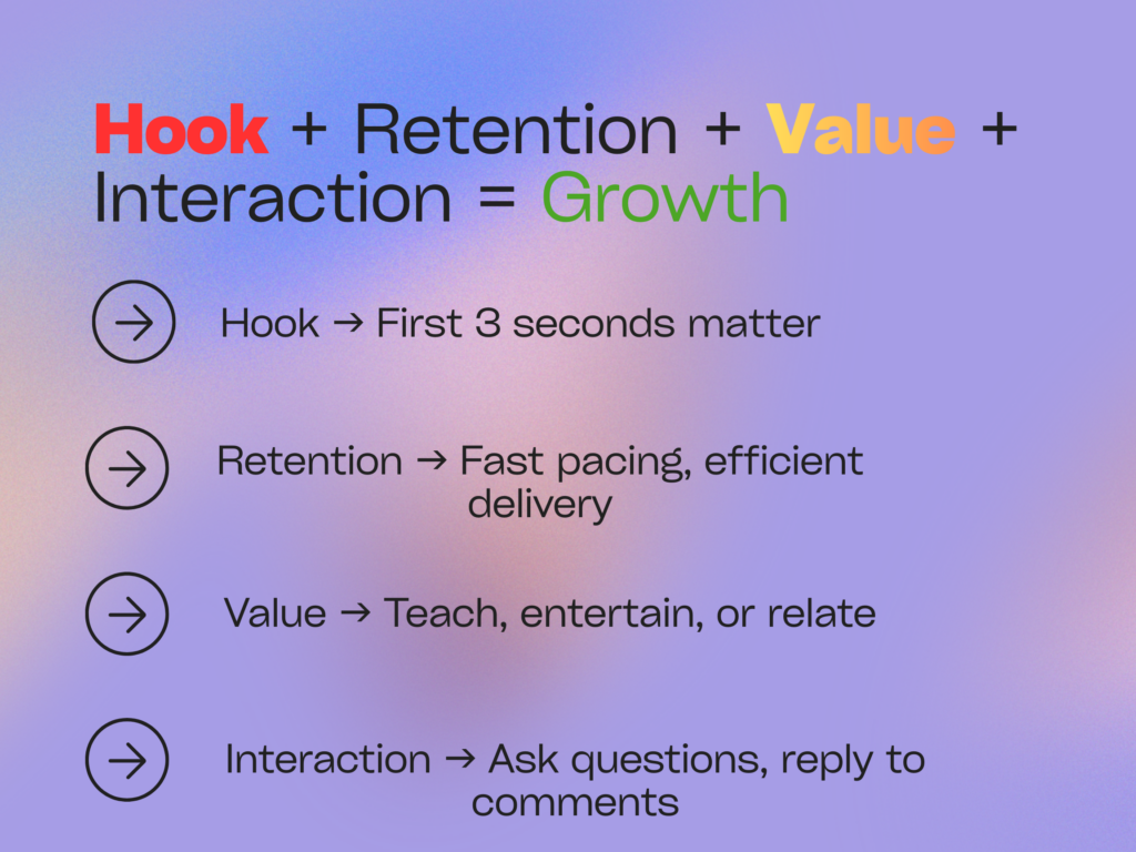 tiktok retention advice